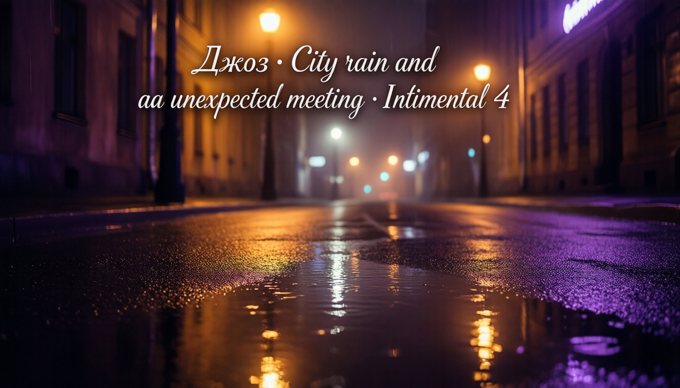 Обложка трека Джаз · City rain and an unexpected meeting · Instrumental 4