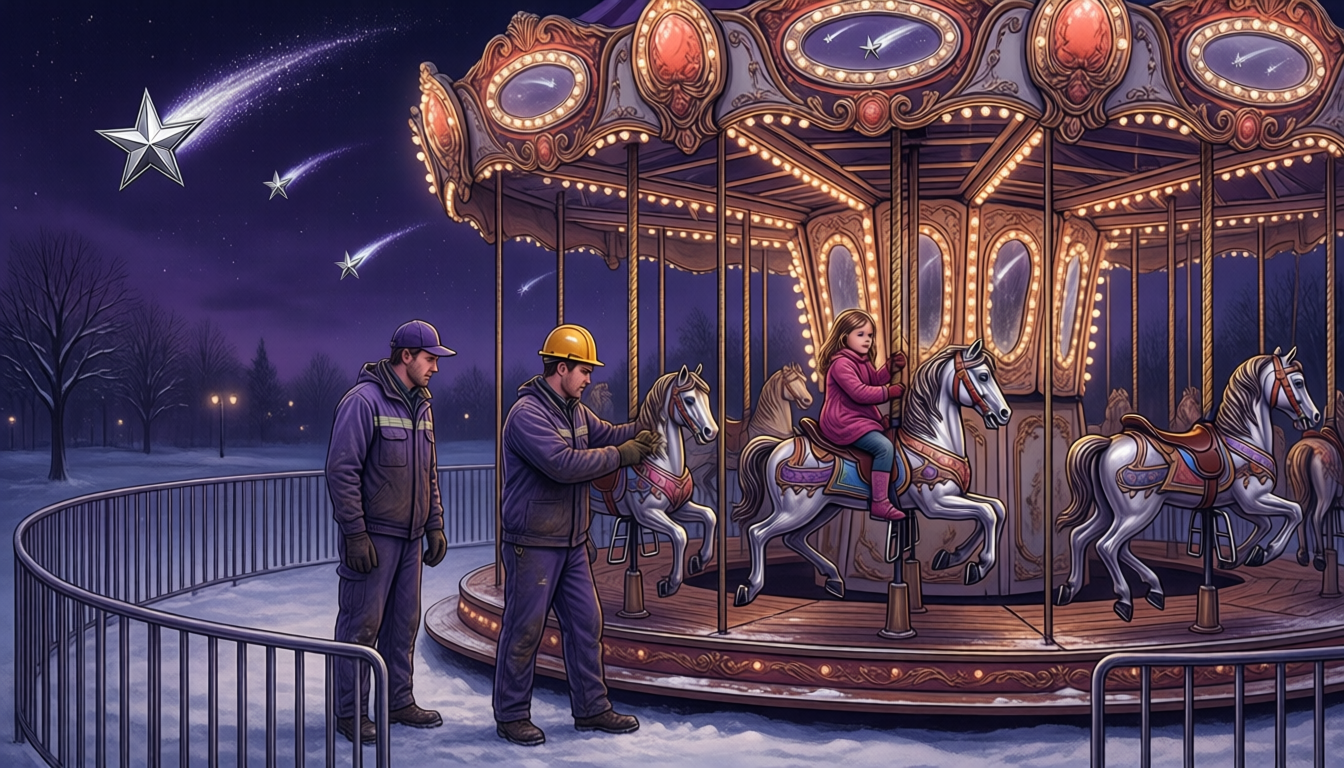 Обложка трека Midnight on the Carousel