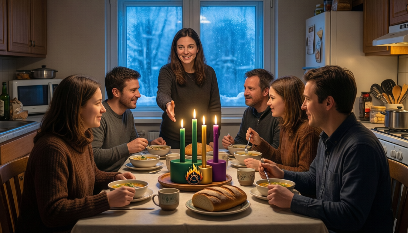 Обложка трека A Table for the New Year